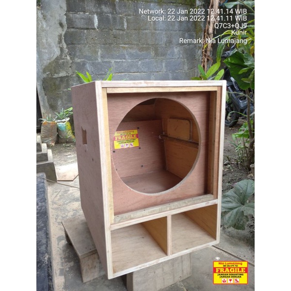 Box Speaker Mini Scoop 12 Inch