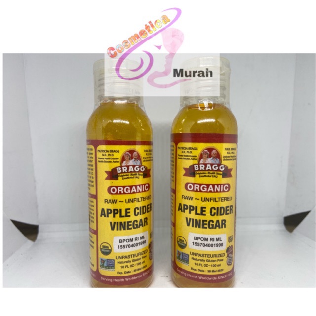 [ BPOM halal dan aman ] Toner cuka apel - apple brag vinegar - apple cider vinegar