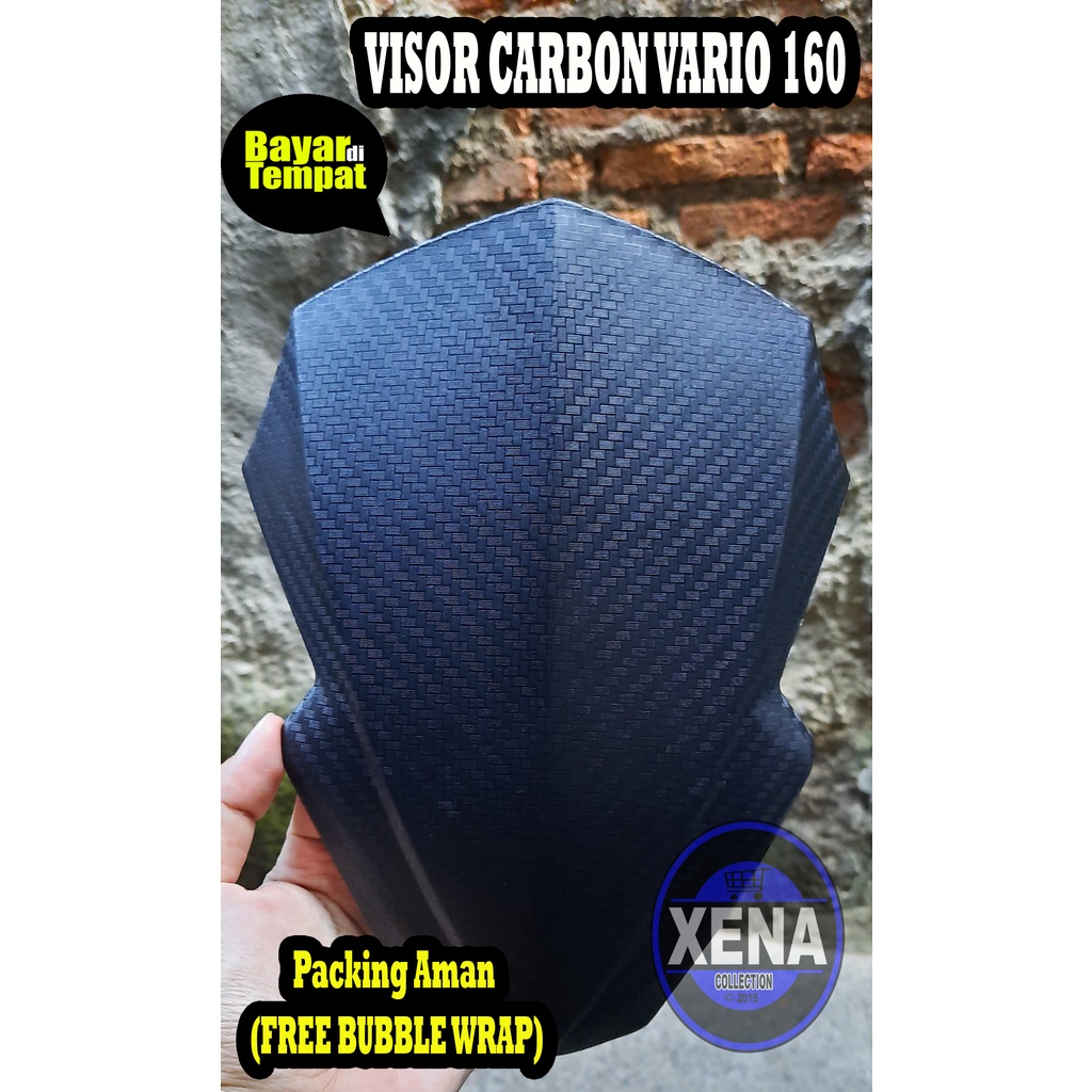 PROMO !! VISOR CARBON Beat carbu Beat fi Aerox Vario 150 Vario 160