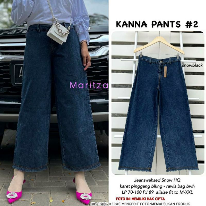 Kanna Pants #2 Celana kulot Jeans