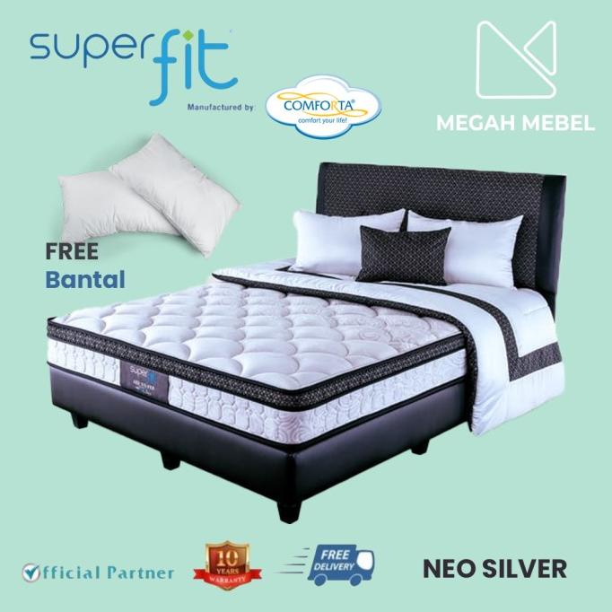 .........] Superfit by Comforta Spring Bed Tipe Neo Silver