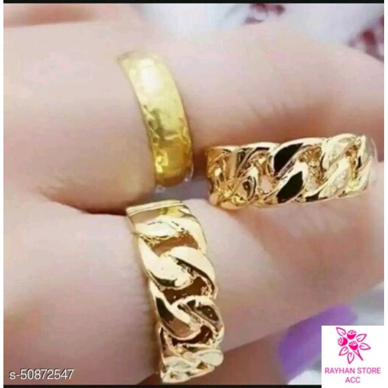 Cincin xuping Rantai besar cantik menarik perhiasan wanita Dewasa