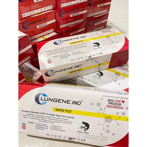 Alat Test Swab Antigen (Nasal Swab) - Eceran / Kemenkes Original