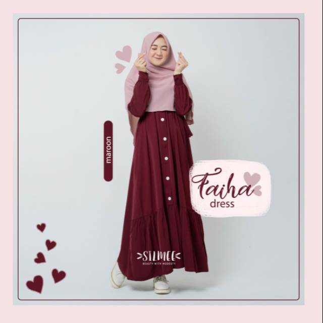 FAIHA DRESS BY SILMEE INDONESIA