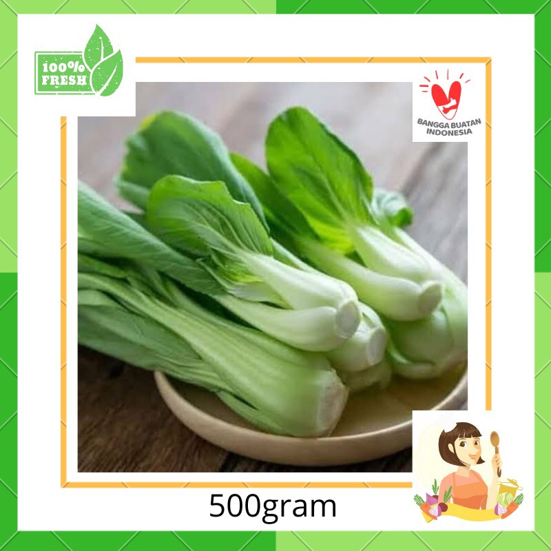 Jual Sayur Pakcoy Pokcoy 500gram Sayur Segar Bekasi Shopee Indonesia 