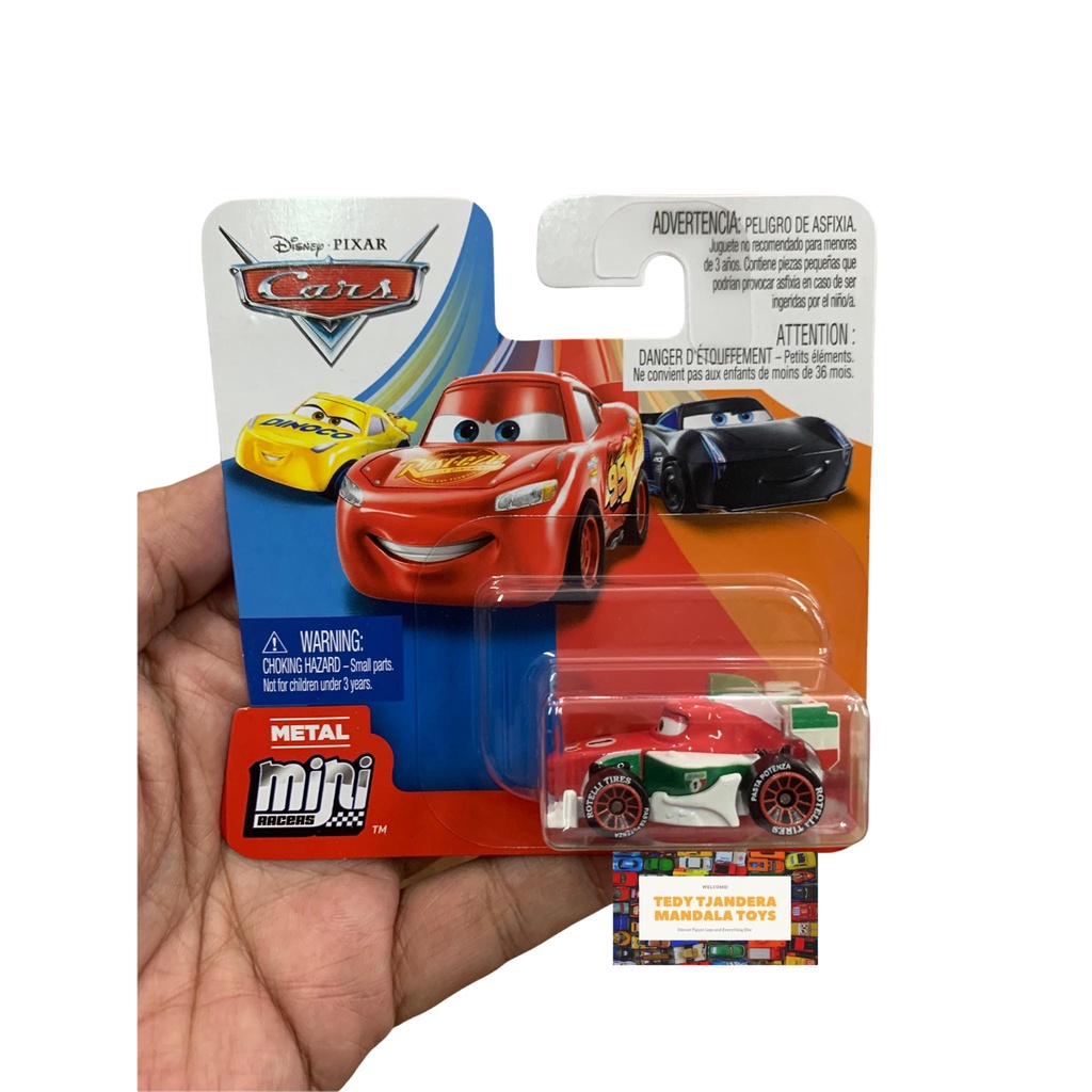 Disney Pixar Cars Mini Racers Francesco Bernoulli - 4 cm
