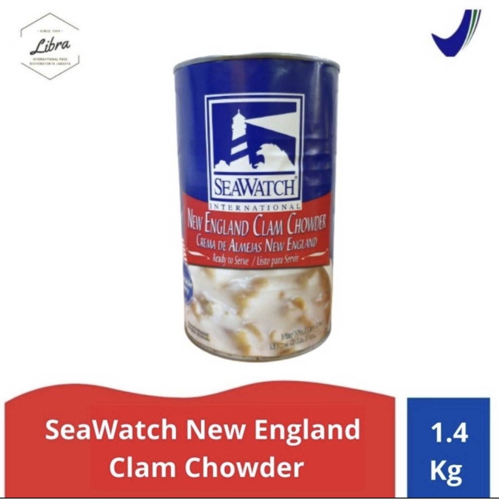 

SeaWatch New England Clam Chowder/ Kerang Atlantik 1.4 Kg