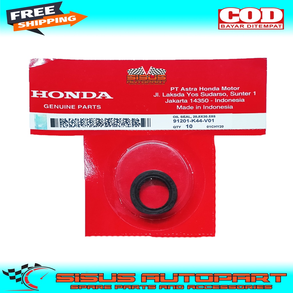 SEAL MAGNET BEAT POP / OIL SEAL 20.8 X 30.5 X 6 BEAT POP ESP, BEAT SPORTY ESP, BEAT ESP NEW, GENIO, VARIO 110 ESP, SCOOPY ESP / SEAL MAGNIT BEAT POP  K44