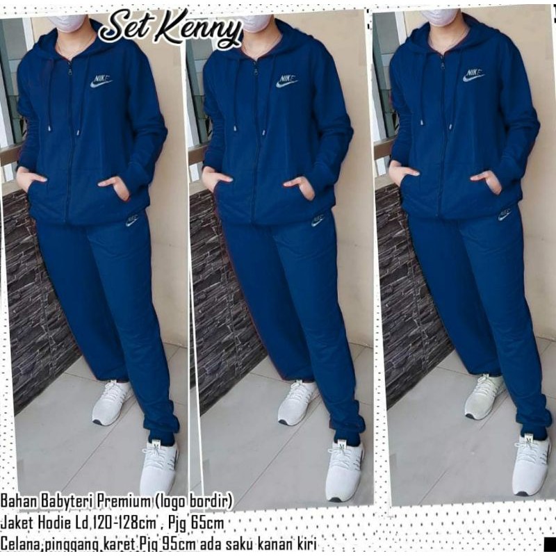 PCS SET CELANA JACKET HOODIE KENNY BABYTERRY BIGSIZE JUMBO 10WARNA PMS ADA VIDEO REVIEW ASLI PRODUK