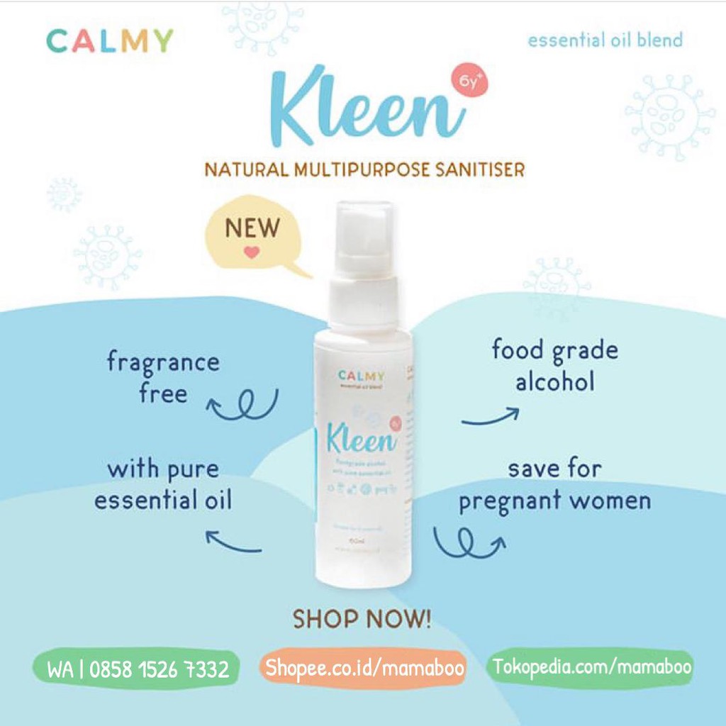 Calmy Kleen Natural Multipurpose Sanitizer