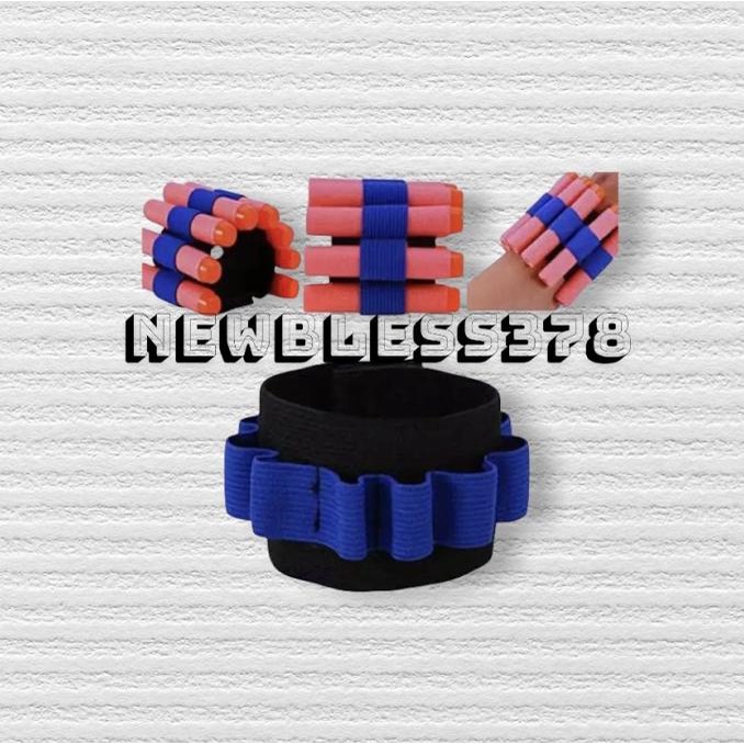 Tempat peluru dart tembakan nerf - gelang tempat peluru pistol nerf