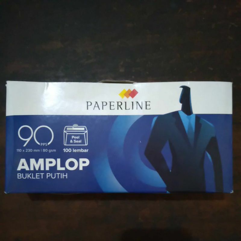 

amplop lem perekat Paperline panjang 90 PPS 110mm x 230mm
