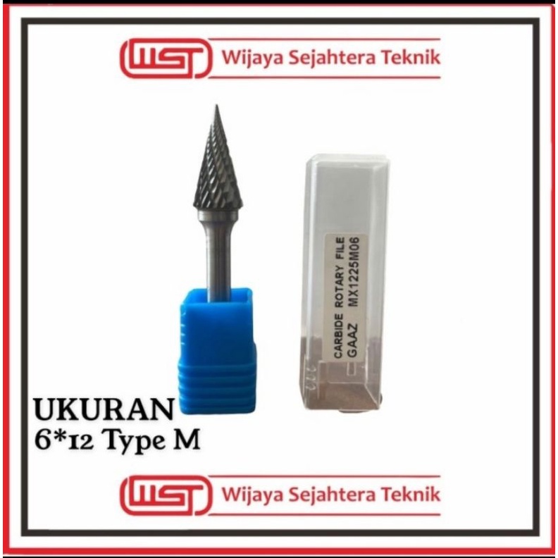 Mata Cuner Tuner Porting 6x12mm type M mata rotary tungsten carbide