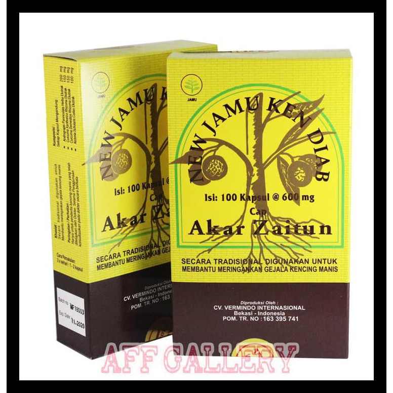 Jamu Diabetes Akar Zaitun | Kencing Manis Terlengkap