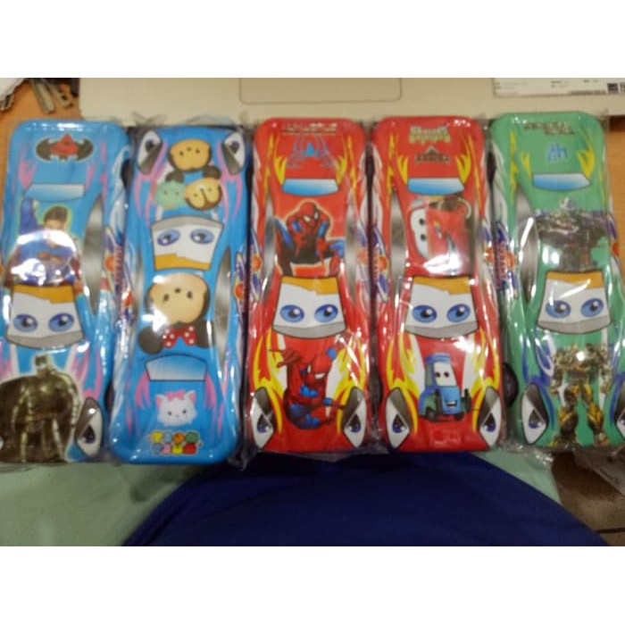 

Kotak Pensil Kaleng / Bentuk Mobil - Navy