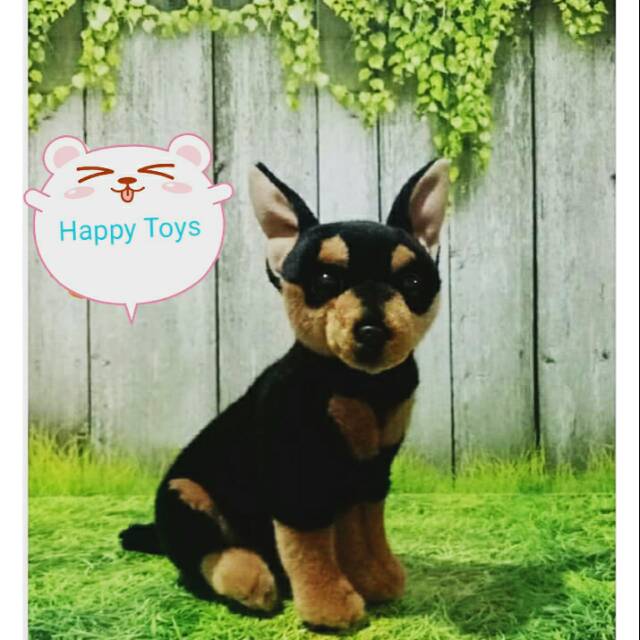 Boneka Anjing Mini Pinscher Shopee Indonesia
