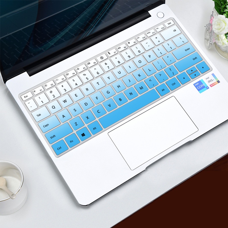 Film Pelindung Keyboard Bahan Silikon Tahan Air Untuk Huawei Matebook 14s / 13s Huawei 13s / 14s