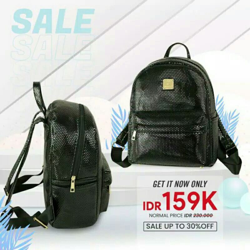 Jims Honey Belle BackPack bag, tas ransel cewek, tas ransel cantik, tas cewek ransel pelajar