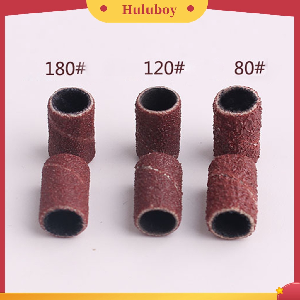 Huluboy Huluboy♡ 100 Pcs Cincin Bor Elektrik Tahan Lama Untuk Salon Kuku