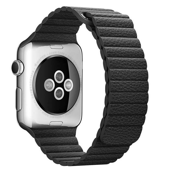 Tali Jam Apple Watch Magnetic Leather Loop Strap Band for Series 1 2 3 4 5 42mm 44mm