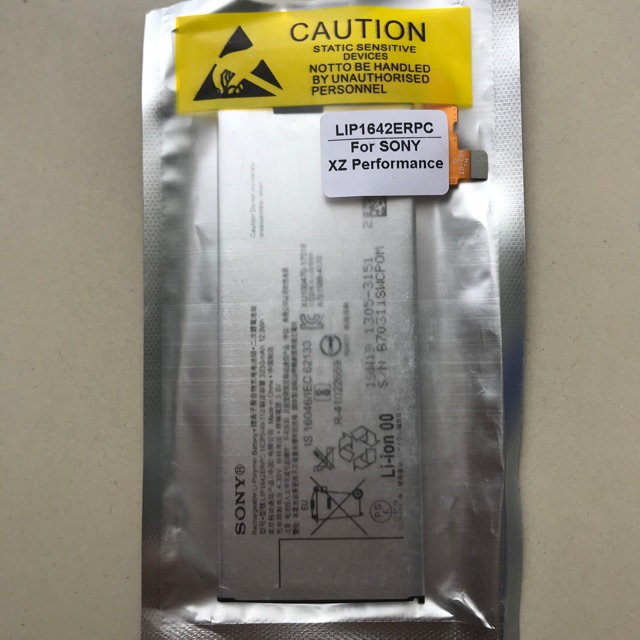 Battery Sony LIP1642ERPC ORI / Baterai Sony Xperia XZ Premium