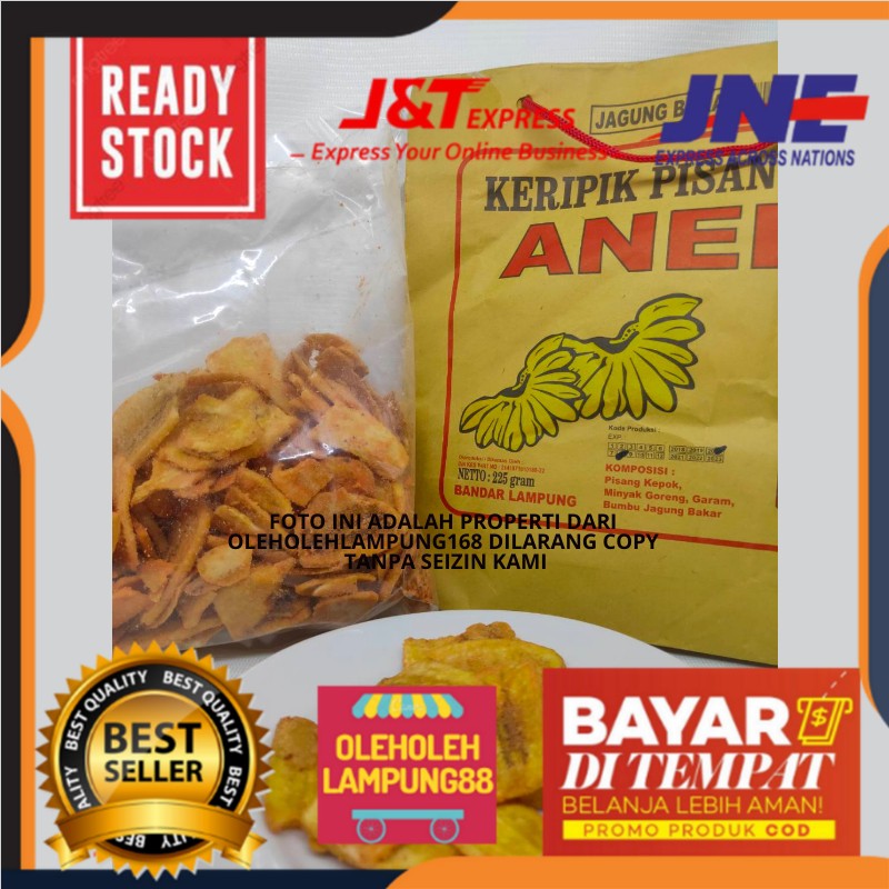 

Aneka Keripik Pisang Kepok Lampung Rasa Jagung Bakar 225Gr Keripik Pisang Aneka Sari Rasa Yenyen