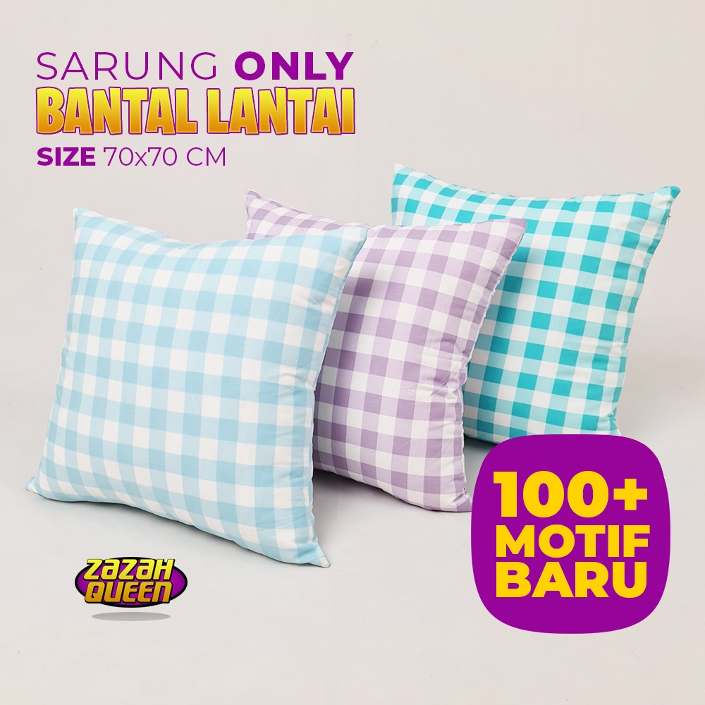 Sarung Bantal Lantai / Sarung Bantal Sofa JUMBO 70x70 cm - SARUNG ONLY