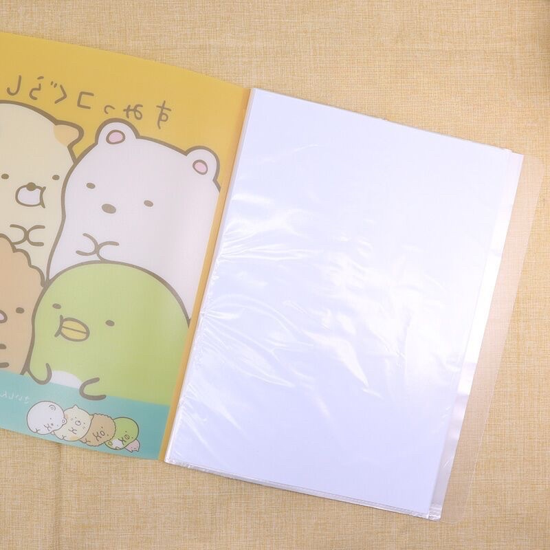 Document Keeper Clear Holder Folder File Karakter Lucu  A4 / Map File / Dokumen Folder / Display Book