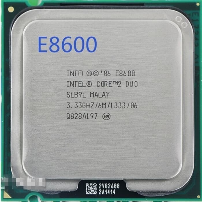 Intel Core2 Duo E8600 (3.33 GHz) LGA 775 - L2 Cache 6MB + Bonus Fan CPU Intel