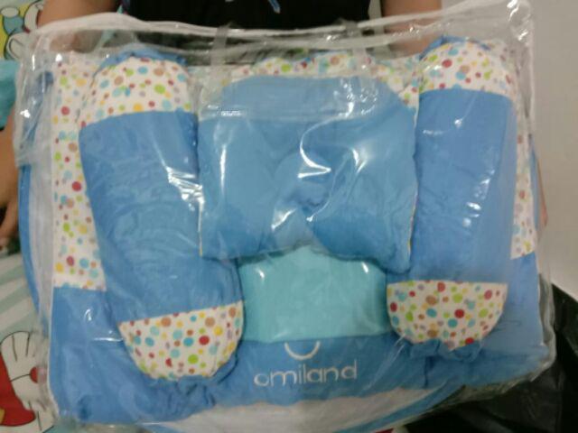 Omiland Kasur Dakron + Kelambu Bordir Polcadot (lc) Obk5214