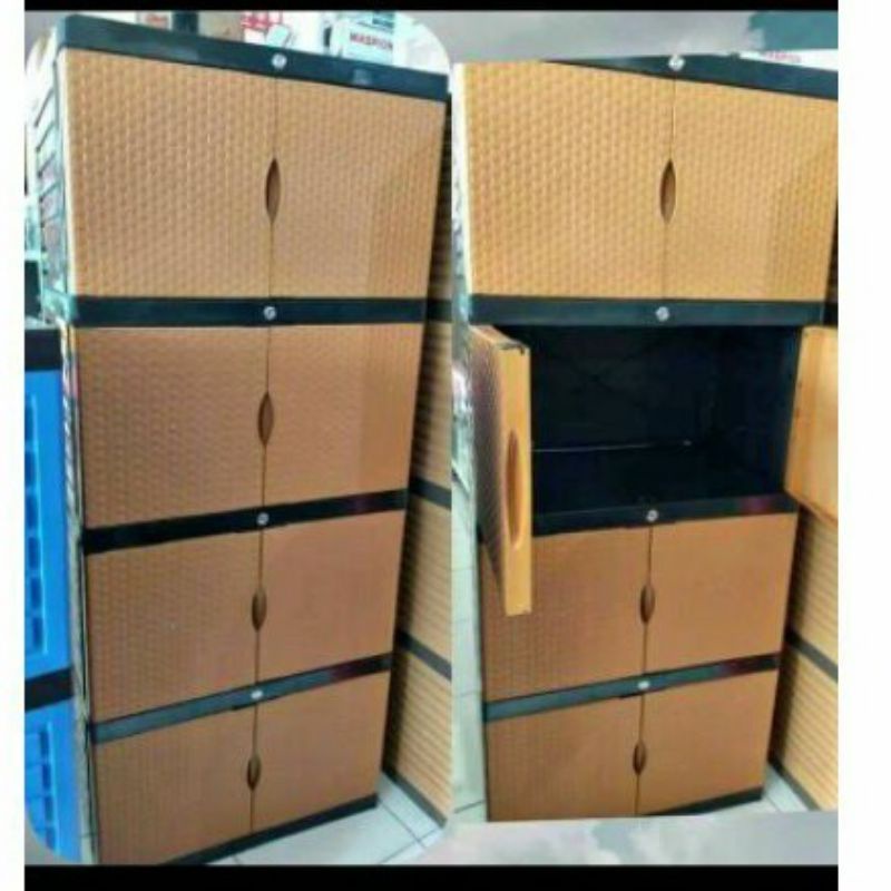 LEMARI PLASTIK JUMBO S4 UKURAN 70X50X170CM