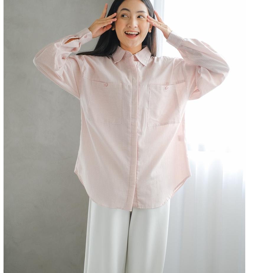 (SALE) Mayoutfit Sovyza Shirt / Atasan Kemeja Wanita Formal