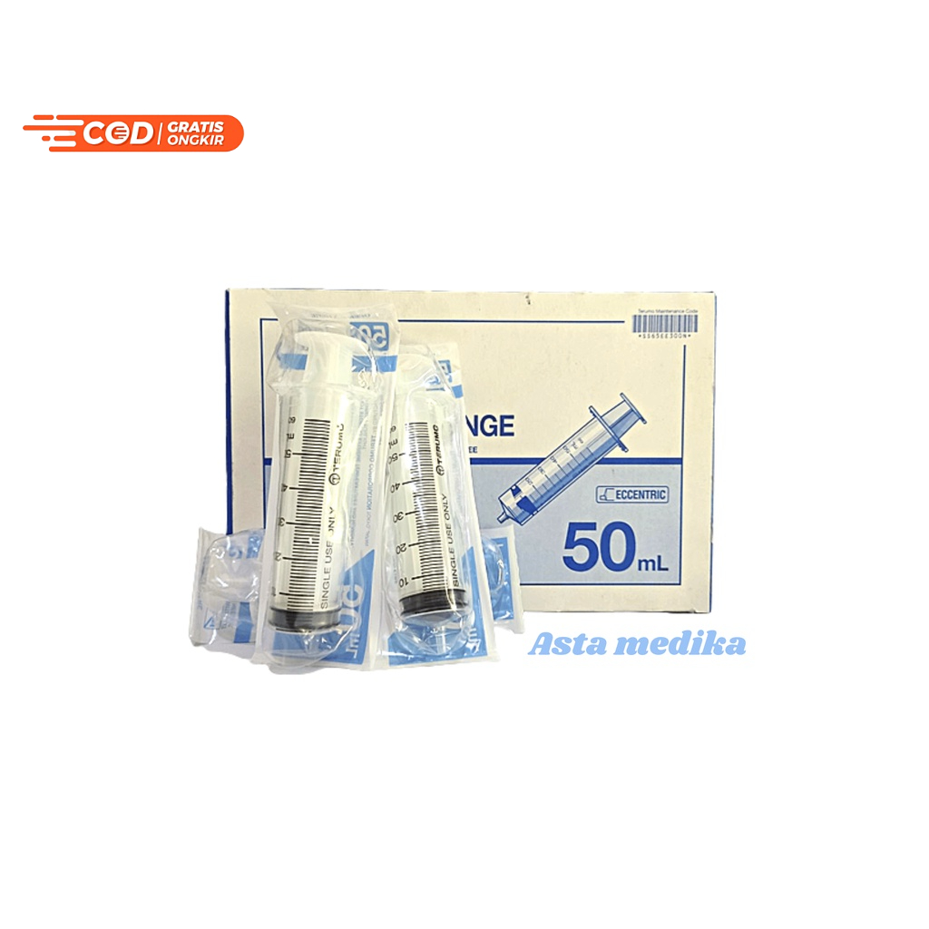 Spuit 50cc Terumo Syringe 20ml Terumo Syringe 20cc Terumo Spuit 50ml Terumo Disposable Syringe Without Needle 20ml, 50ml