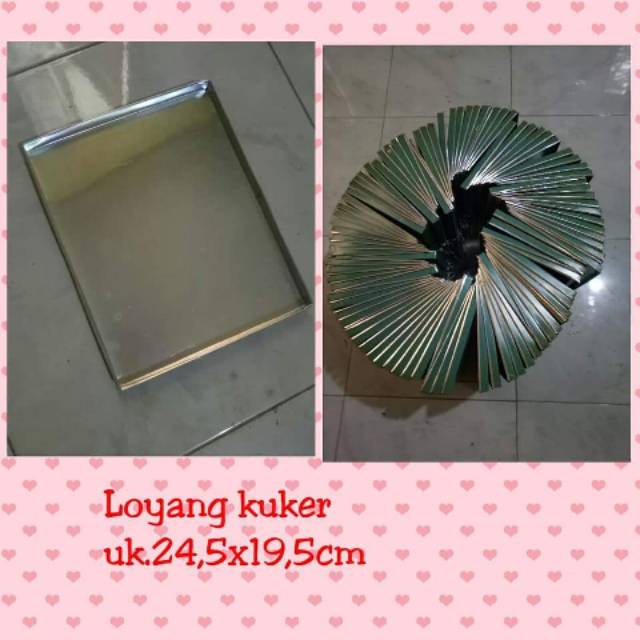 Loyang kue kering loyang oven murah loyang nastar