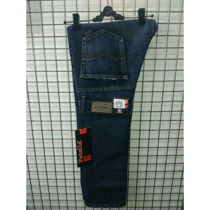 Celana Jeans Patella Hitam 29-34