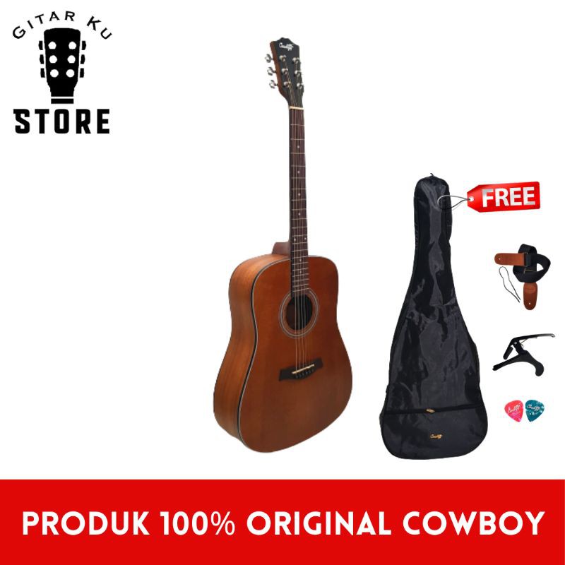 Gitar Akustik Jumbo Cowboy GW-240NS GW 240NS Original