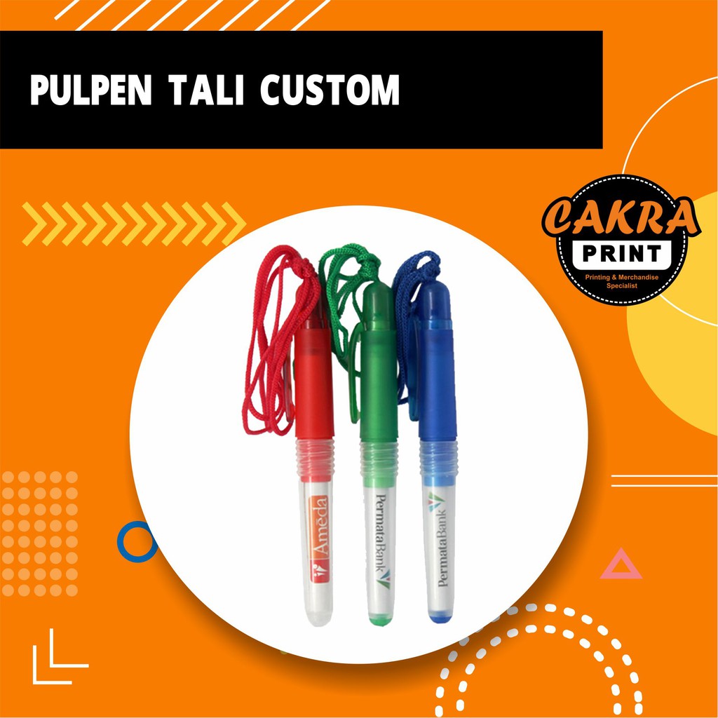 

Pulpen Tali Logo Promosi Tipe Boss Murah (BISA PESAN 10PCS)