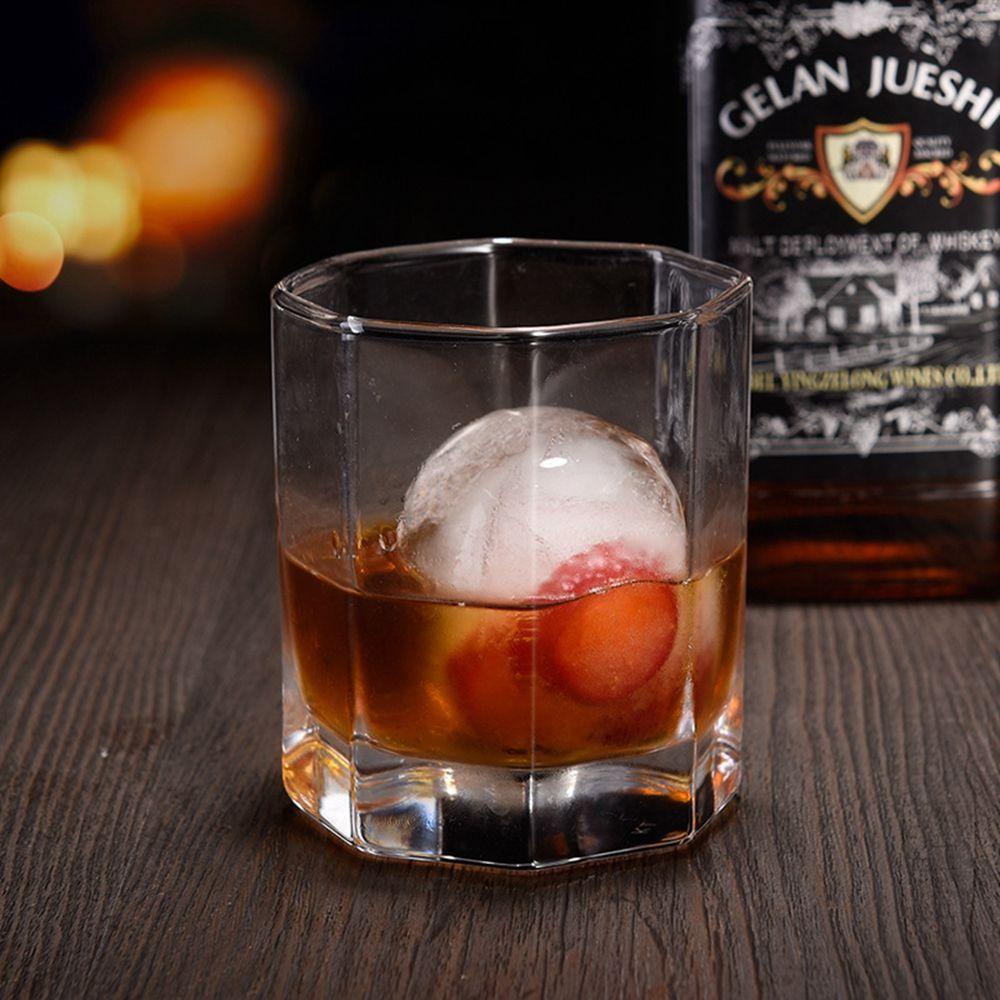 【 ELEGANT 】 Ice Ball Maker Bulat Safety Food Grade Silikon Pesta Whiskey Mold Bar Alat