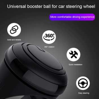 UNIVERSAL STEERING WHEEL KNOB POWER HANDLE ALAT BANTU STIR SETIR MOBIL