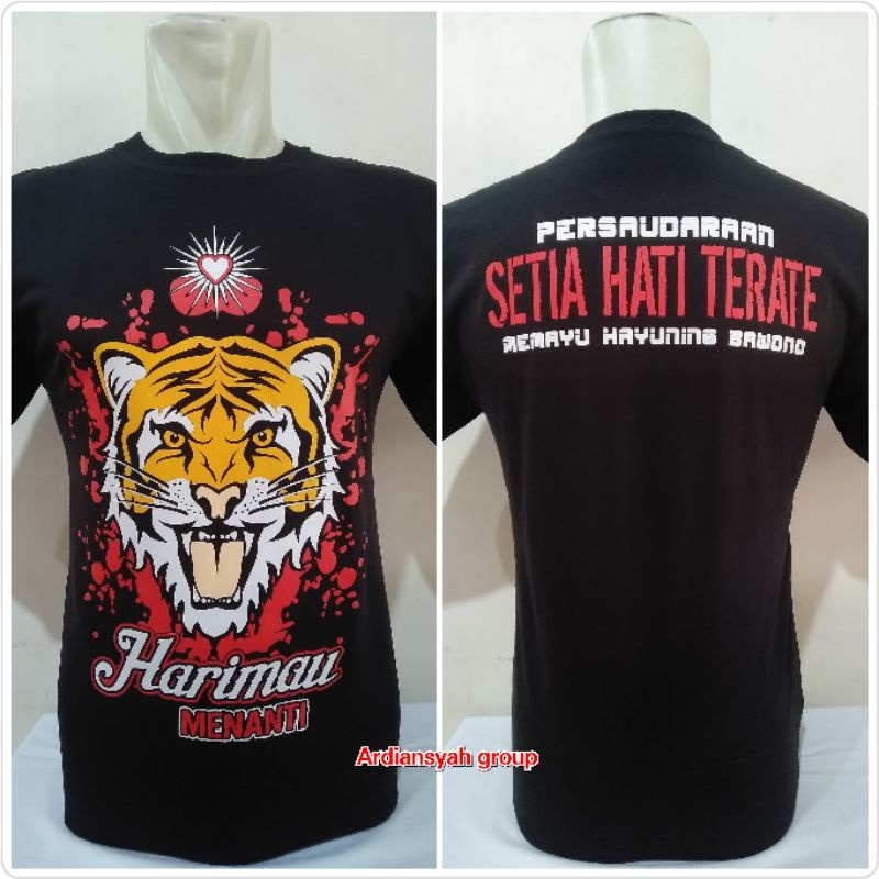 Kaos Psht Pashter HARIMAU distro premium