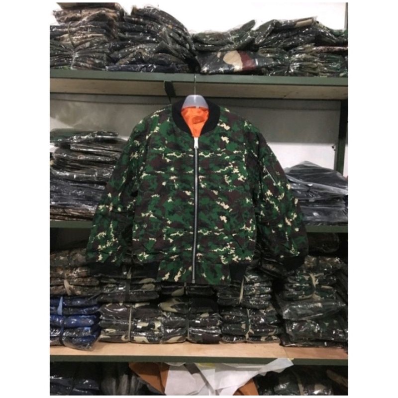 JAKET BOMBER ARMY/JAKET LORENG TNI/KOPASSUS/GURUN/NKRI