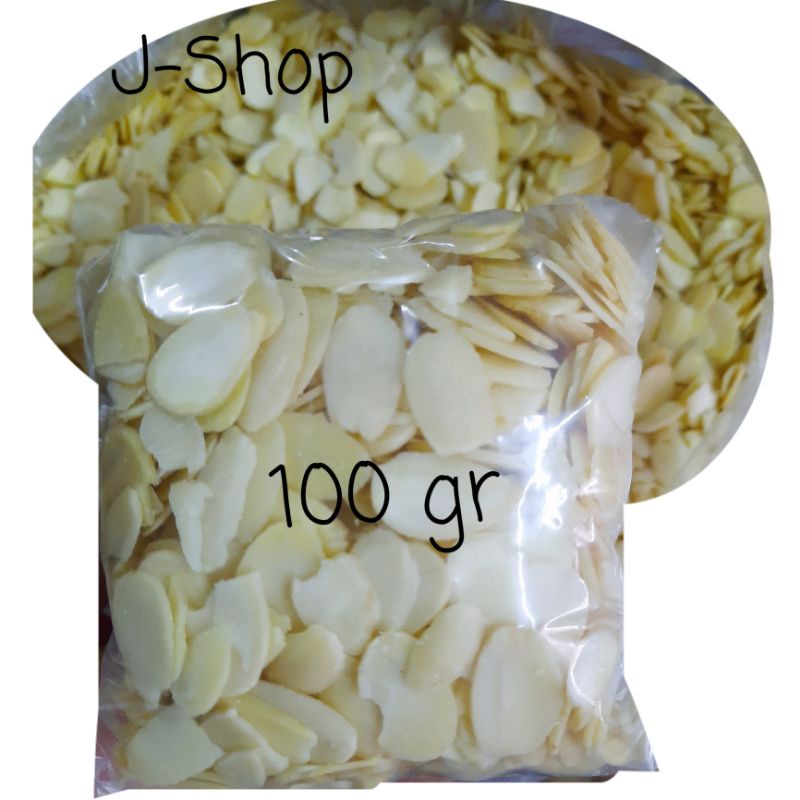 

ALMOND SLICE 100GR/KACANG ALMOND IRIS