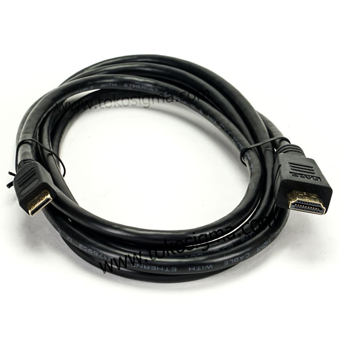 BAFO KABEL 2 meter Mini Hdmi Male to Hdmi Male