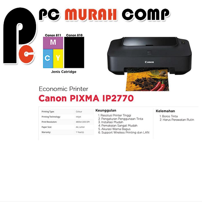 Printer Canon Pixma IP2770