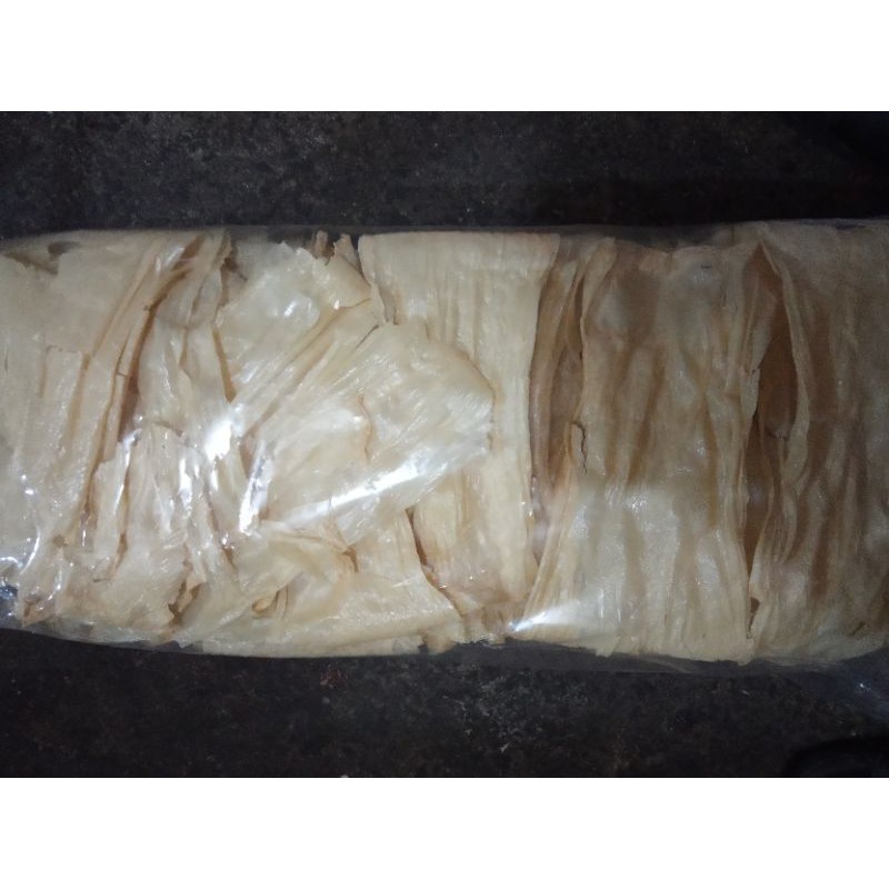 

Kembang Tahu Asli Pontianak 100g/Fucuk Lebar/Huki/Kulit Tahu Sop