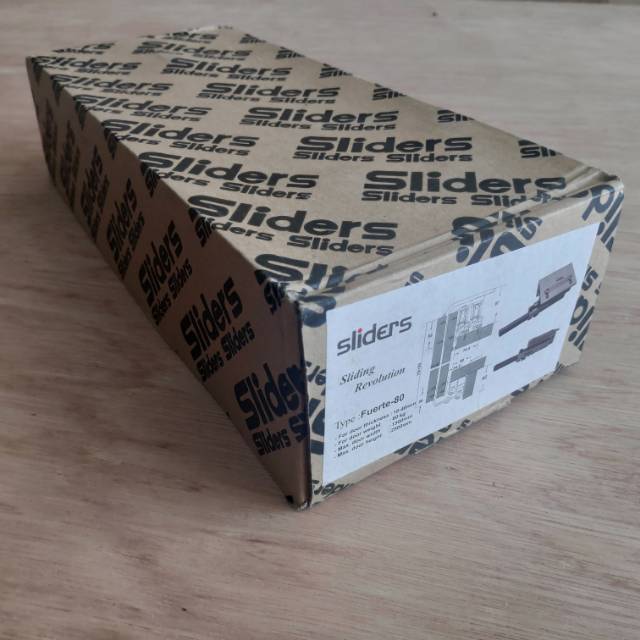 Sliders Fuerte 80 Knockers SD 050 V Sliding Door Wardrobe / Lemari Pakaian (Roda & Rel)