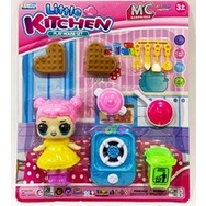 MO34 - Mainan Little Kitchen and Cherry Boneka LOL dan Kompor MO 34