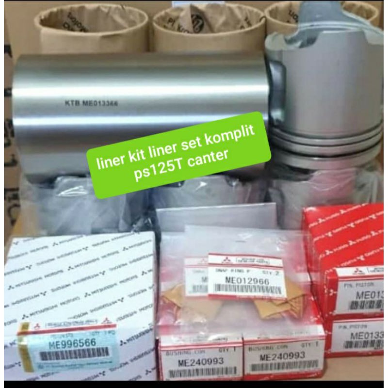 liner kit liner set komplit ps125T canter. original