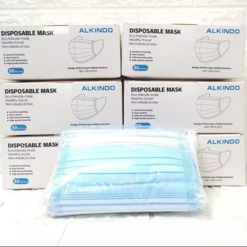 SAFETY FIRST Promo Murah Masker Peduli 3Ply Import