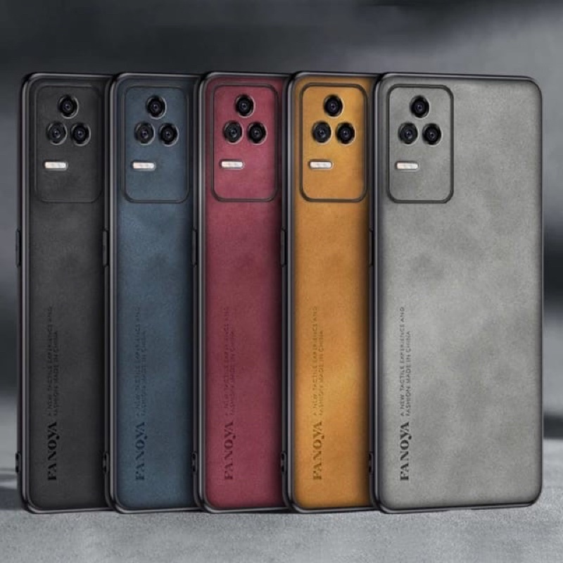 POCO F4 / POCO F4 GT / POCO X4 GT SOFT CASE PREMIUM LEATHER FANOYA